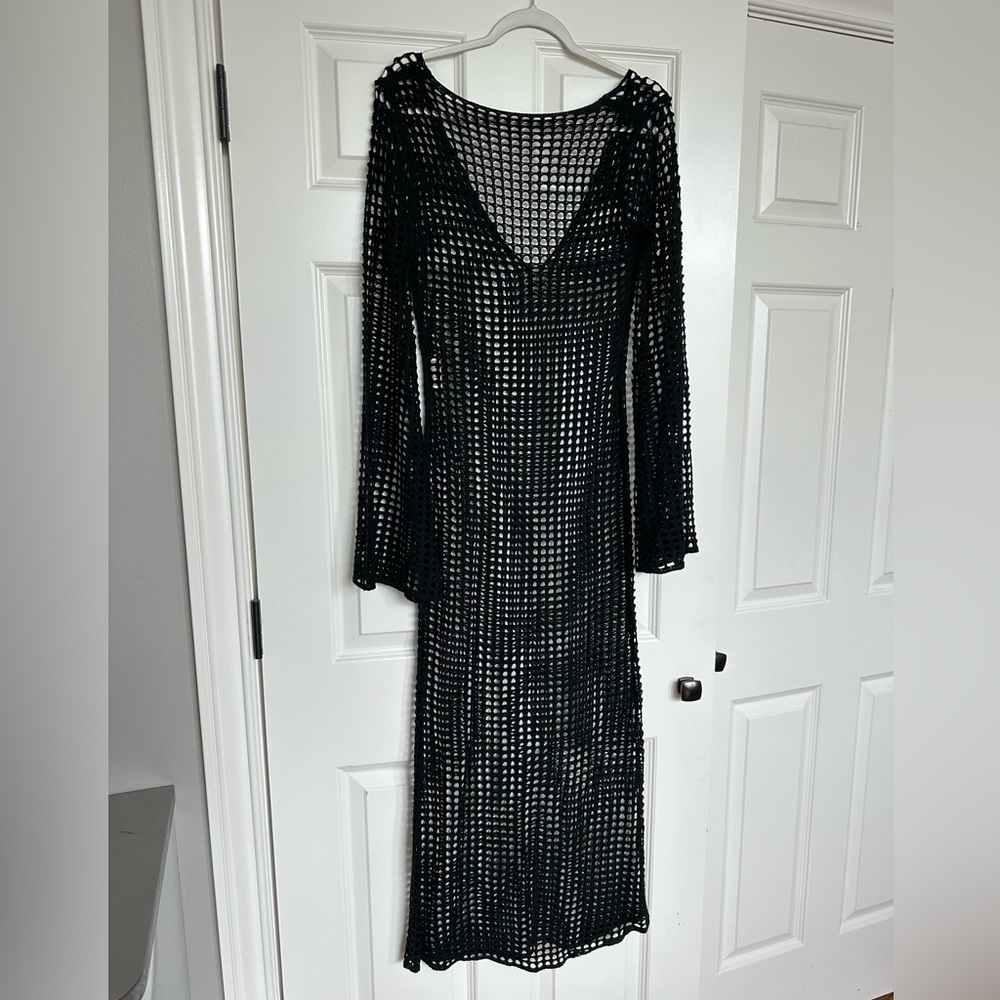 Meshki Crochet Maxi Dress